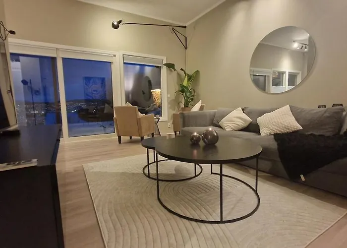 Апартаменты Modern With Stunning View Over *