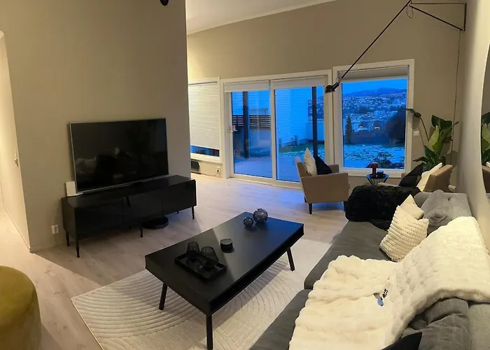 Modern With Stunning View Over Trondheim